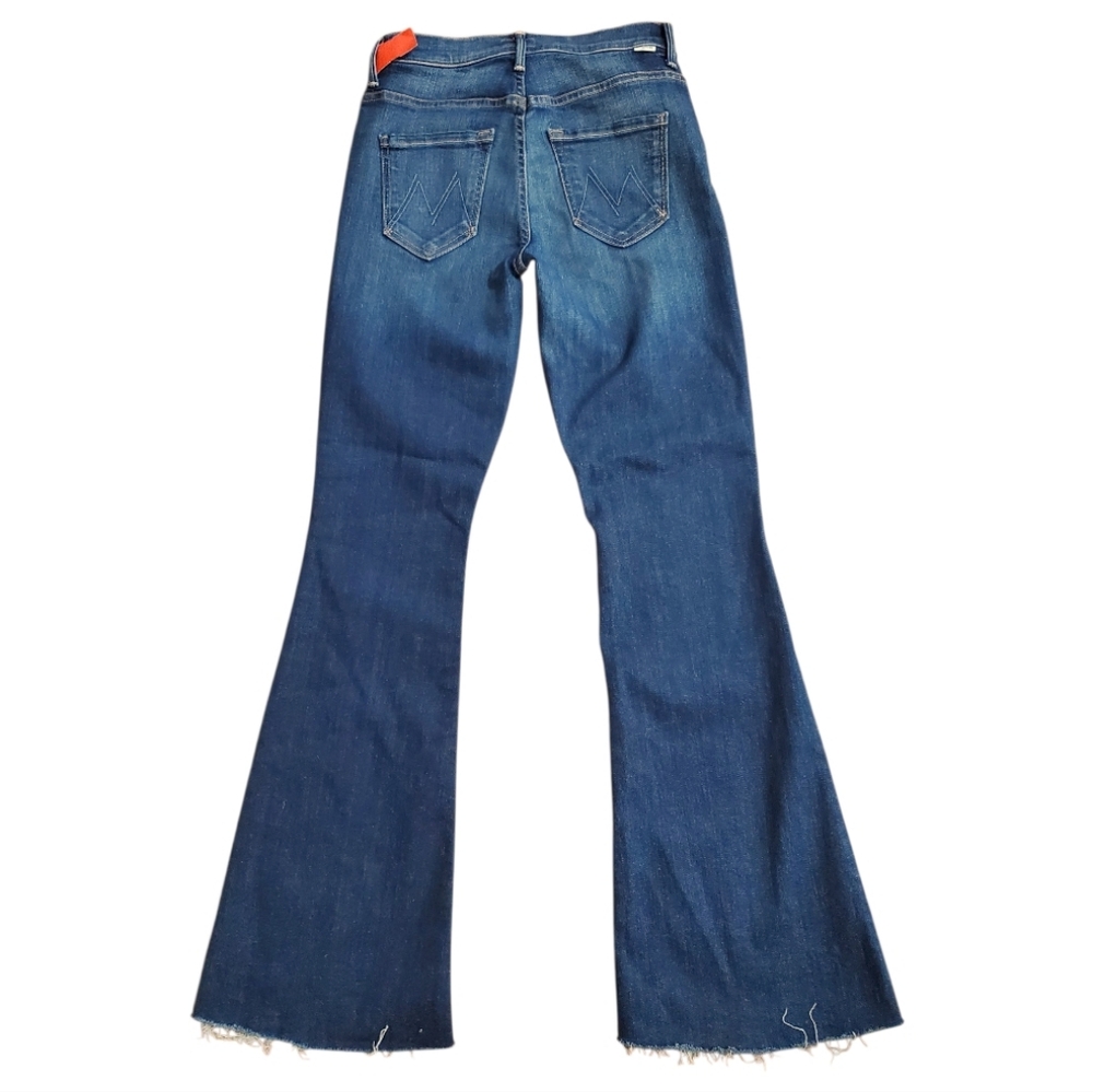MOTHER The Weekender Fray Flare Jeans | Blue Wash | Size 25 | - Picture 2 of 9